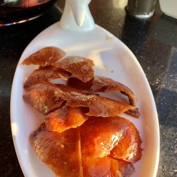 Chang'An - One of two plates of duck skin. It looks good, but the meat under was dry and flavourless, and the skin not as crispy as it could be. - Chinese Near Me - Vancouver, British Columbia Chang'An - One of two plates of duck skin. It looks good, but the meat under was dry and flavourless, and the skin not as crispy as it could be. - Chinese Near Me - Vancouver, British Columbia