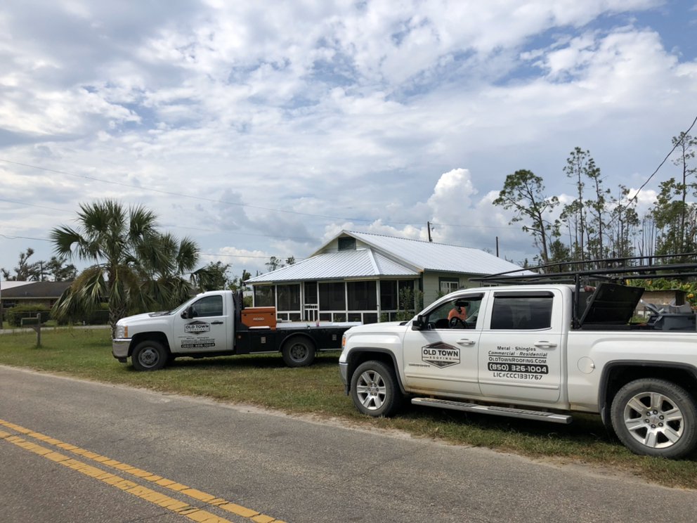 Slide of Old Town Roofing