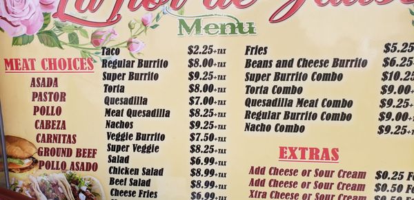 Menu photo 6 La Flor De Jalisco Richmond, CA Menu photo 6 La Flor De Jalisco Richmond, CA