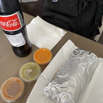 Pancho’s Tacos - Burrito Gordo of carnitas - Tacos Near Me - Torrance, California