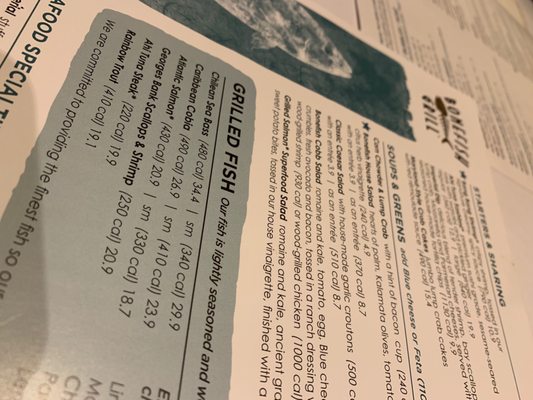 Menu photo 4 Bonefish Grill Exton, PA
