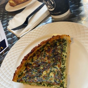 Valentino's - Spinach and Egg Quiche - Italian Near Me - Fresno, California Valentino's - Spinach and Egg Quiche - Italian Near Me - Fresno, California