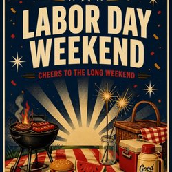 Wine Barrel Plus - Cheers to Labor Day Weekend!
This weekend, raise a glass to hard work, good friends, and well-earned relaxation. F