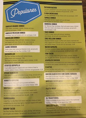 Menu photo 4 Garcia's Lubbock, TX Menu photo 4 Garcia's Lubbock, TX