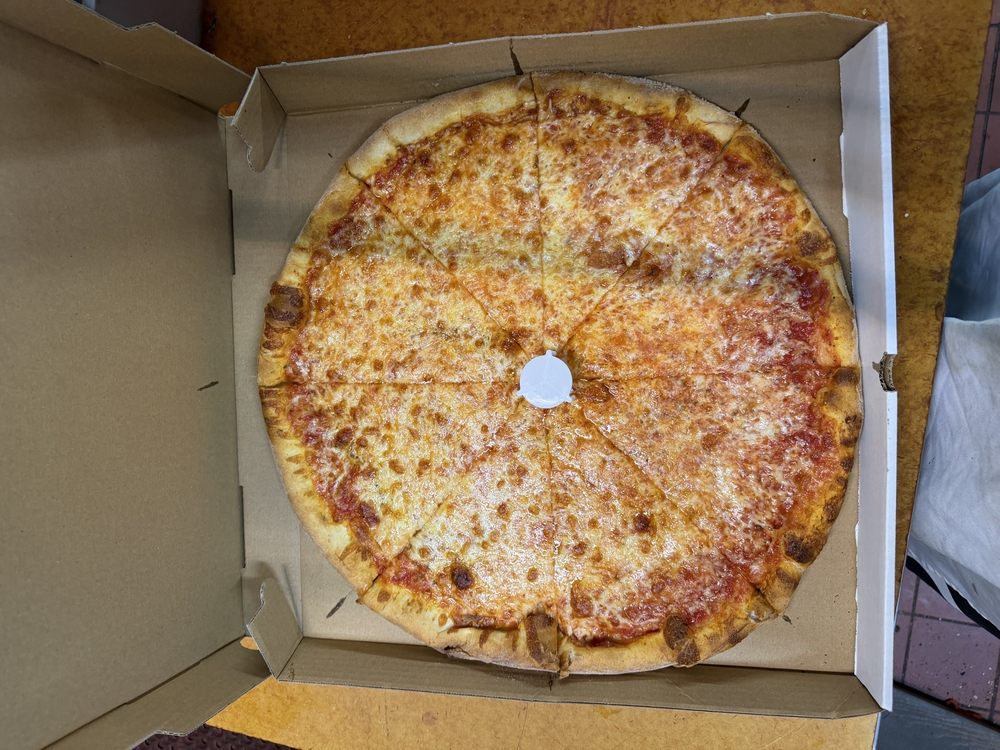 Food from Brooklyn's Homeslice Pizzeria