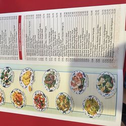 Peking Express - Menu