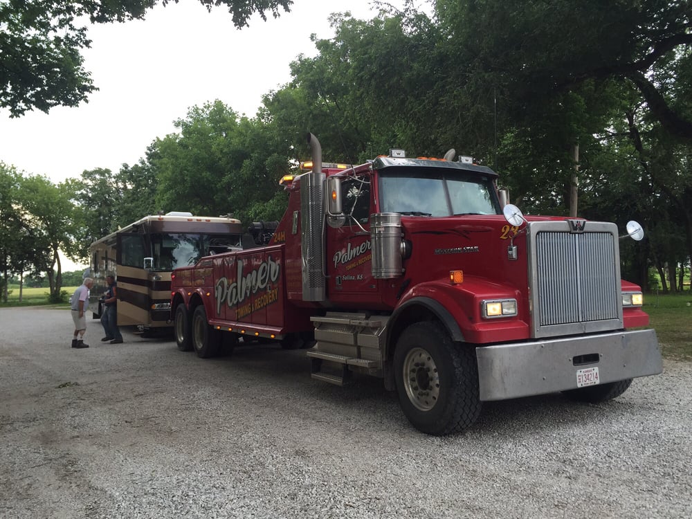 PALMER TOWING & RECOVERY Updated July 2024 2700 N 5th St, Salina, Kansas Towing Phone