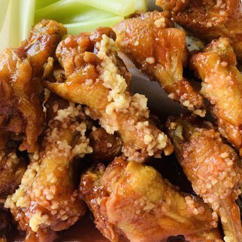 Wings Plus - Honey BBQ [with garlic] - Chicken Wings Near Me - Coral Springs, Florida