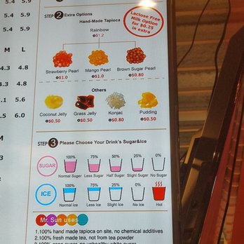 Mr. Sun Tea - Bubble Tea Near Me - Markham, Ontario