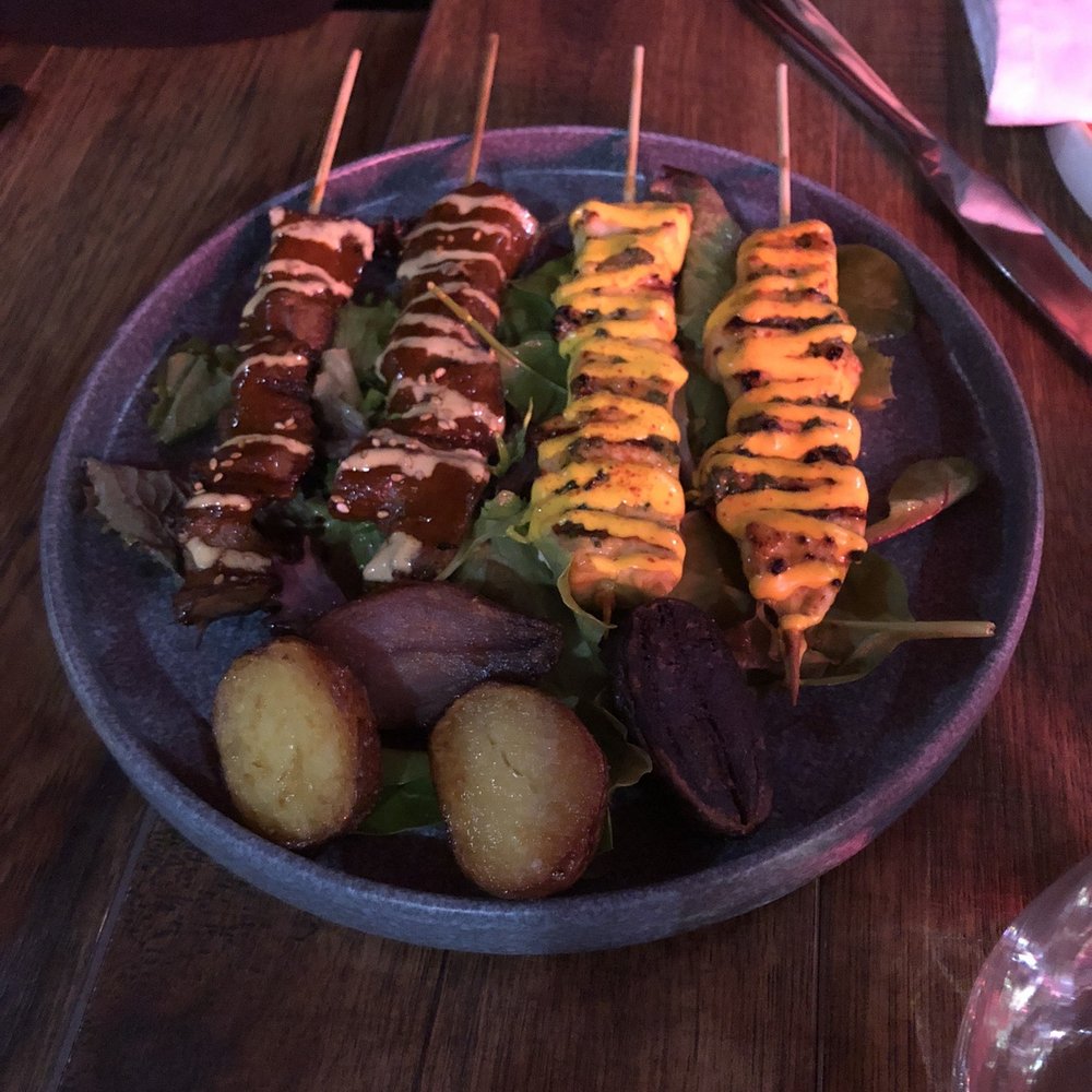 Cantina 33 - Beef hearts and chicken skewers - Peruvian Near Me - Ridgewood, New York Cantina 33 - Beef hearts and chicken skewers - Peruvian Near Me - Ridgewood, New York