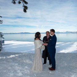 Alpenglow Weddings - December 18,2021 me and my hubby had the most beautiful wedding in this world! The Lake Tahoe wedding made everything perfect!
