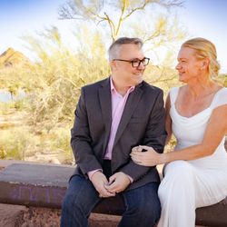 Downeast Photographers - Micro wedding at Papago Park