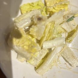 I thought salads were green! I thought salads were green!