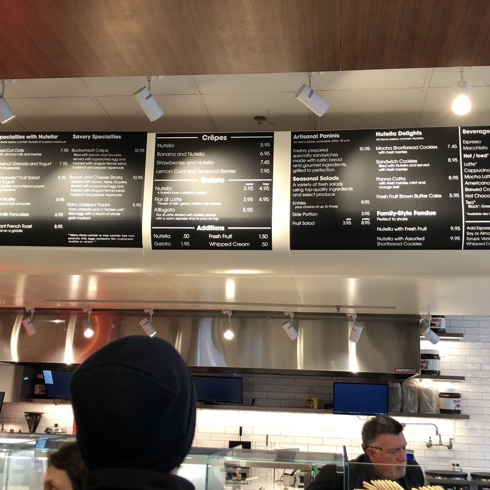 Nutella Cafe - Desserts Near Me - Chicago, Illinois Nutella Cafe - Desserts Near Me - Chicago, Illinois