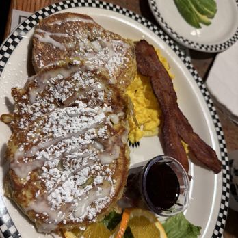 Black Bear Diner Las Vegas - Tropicana Ave - Create your own breakfast crispy, bacon- add avocado- with Cinnamon Roll French Toast - Diners Near Me - Las Vegas, Nevada