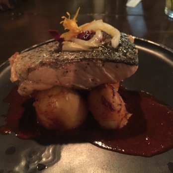 Amatxi - Salmon atop potatoes with onions - Mexican Near Me - Guanajuato, GUA