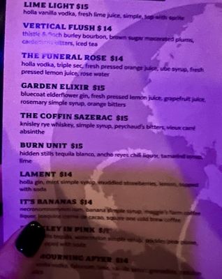 Menu photo 5 The Coffin Bar Lancaster, PA Menu photo 5 The Coffin Bar Lancaster, PA