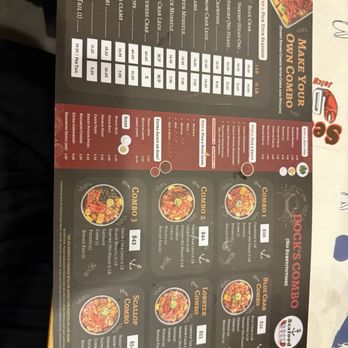 Seafood Dock - Menu - Seafood Near Me - Gainesville, Florida