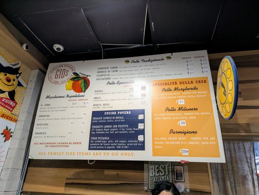 Menu photo 1 Gio's Chicken Amalfitano Atlanta, GA