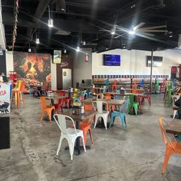 Inside seating