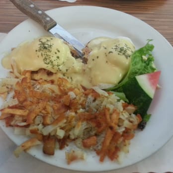 The Breakfast House - Crab Benedict w/ hashbrowns - Breakfast & Brunch Near Me - El Cajon, California The Breakfast House - Crab Benedict w/ hashbrowns - Breakfast & Brunch Near Me - El Cajon, California
