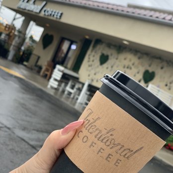 Intentional Coffee - Hot lavender latte...taste so good - Coffee & Tea Near Me - Fullerton, California Intentional Coffee - Hot lavender latte...taste so good - Coffee & Tea Near Me - Fullerton, California