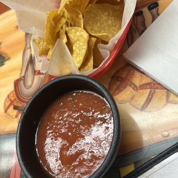 Tacos Chabelita - Complimentary Salsa & chips - Mexican Near Me - Laurel, Delaware