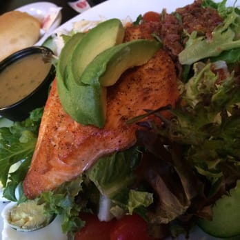 CJ's Beach House - Salmon Cobb- delicious - Seafood Near Me - Blaine, Washington CJ's Beach House - Salmon Cobb- delicious - Seafood Near Me - Blaine, Washington