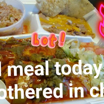 El Parasol - Tamales smothered in Xmas sauces! - Mexican Near Me - Santa Fe, New Mexico