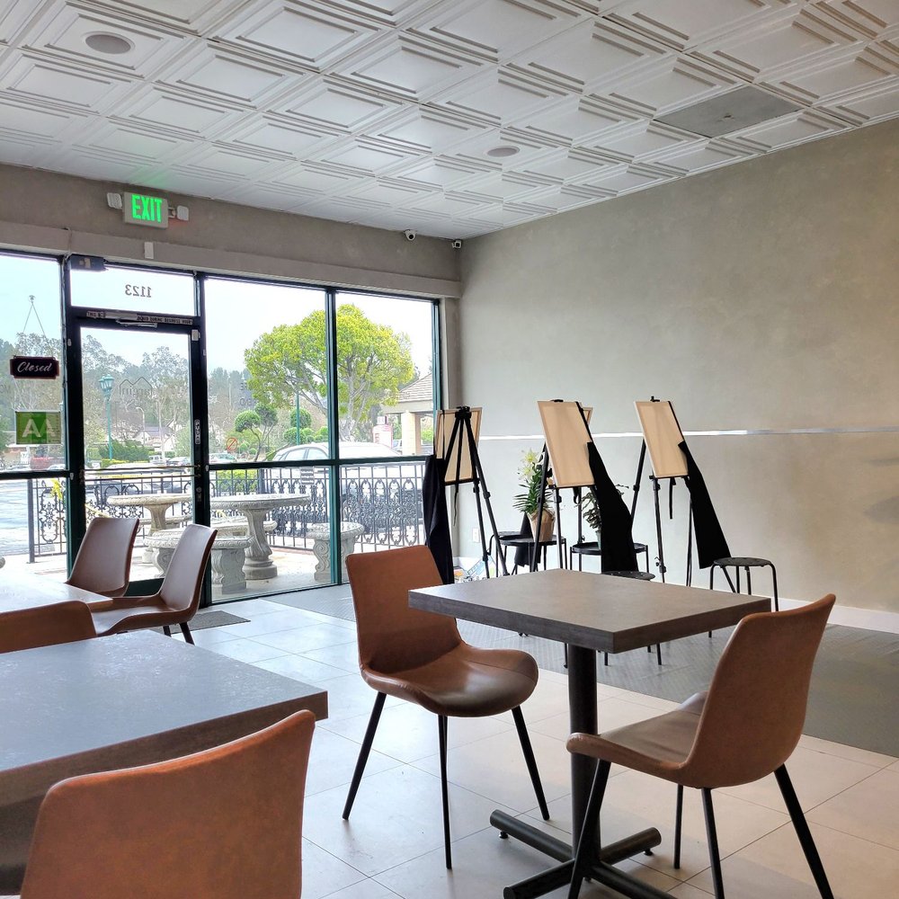 Margin Cafe Coffee Roasters - Interior of the coffee shop. - Coffee & Tea Near Me - Diamond Bar, California Margin Cafe Coffee Roasters - Interior of the coffee shop. - Coffee & Tea Near Me - Diamond Bar, California