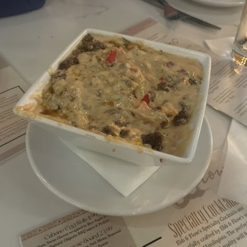 Ebb & Flow - Cold queso - Cocktail Bars Near Me - Plano, Texas