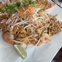 Pad Thai with Shrimp