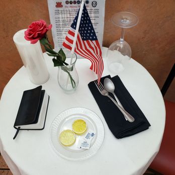 Wienerschnitzel - "The Missing Man Table" - Hot Dogs Near Me - Bermuda Dunes, California