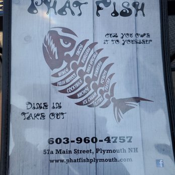 Phat Boyz - a sign for the restaurant - Burgers Near Me - Plymouth, New Hampshire Phat Boyz - a sign for the restaurant - Burgers Near Me - Plymouth, New Hampshire