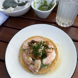 shrimp tostada shrimp tostada