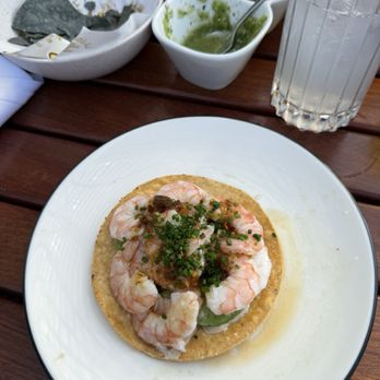 La Jollita - shrimp tostada - Seafood Near Me - La Jolla, California La Jollita - shrimp tostada - Seafood Near Me - La Jolla, California