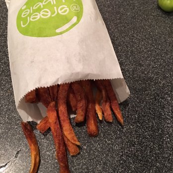 Mr. Green Bubble - They are not sweet potato fries...burnt potato fries. - Bubble Tea Near Me - Walnut Creek, California