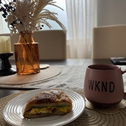 Café des Croissants - Avocado Special Sandwich with my coffee