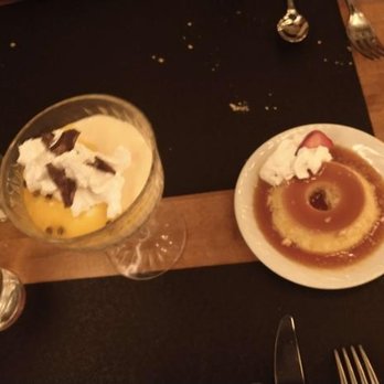 Casa Pollastro - Passion fruit mousse and Brazilian flan - Brazilian Near Me - Dallas, Texas