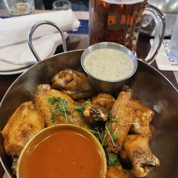 Lock 15 Brewing Co. - Cajun wings with buffalo sauce- highly recommend! - Brewpubs Near Me - Akron, Ohio