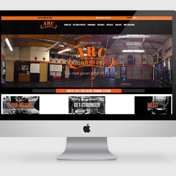 JoshtheDesigner - CrossFit Arc Website Design - Web Design Near Me