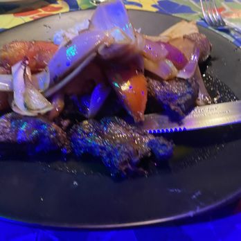 Coya Peruvian Secret - Lomo saltado. Soooo many onions. - Peruvian Near Me - Del Mar, California