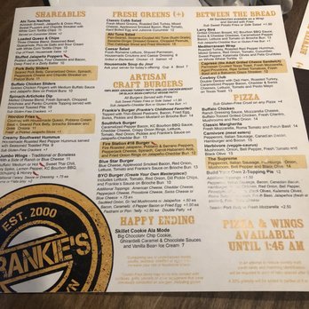 Frankie's Downtown - Menu - Sports Bars Near Me - Dallas, Texas Frankie's Downtown - Menu - Sports Bars Near Me - Dallas, Texas