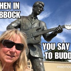 Buddy Statue & Walk Of Fame