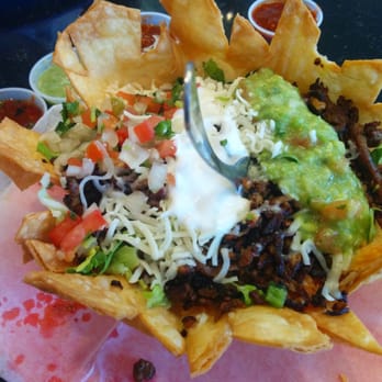 Tres Potrillos - Taco salad with lengua - Mexican Near Me - Sunnyvale, California Tres Potrillos - Taco salad with lengua - Mexican Near Me - Sunnyvale, California