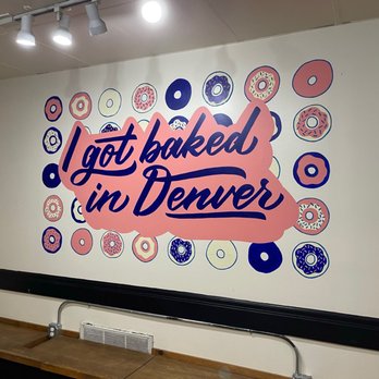 Baked N' Denver - Sign inside - Donuts Near Me - Denver, Colorado Baked N' Denver - Sign inside - Donuts Near Me - Denver, Colorado