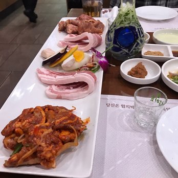 Hahm Ji Bach - Pork valentine, cucumber soju! - Korean Near Me - Flushing, New York
