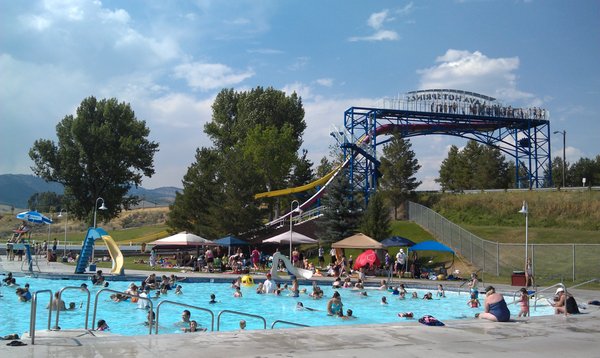 Lava Hot Springs Olympic Swimming Complex by null