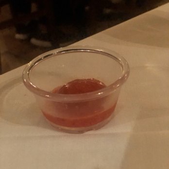 Collage Restaurant - Melted sorbet because of the delay in serving. - New American Near Me - St Augustine, Florida Collage Restaurant - Melted sorbet because of the delay in serving. - New American Near Me - St Augustine, Florida