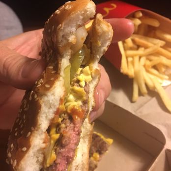 McDonald's - Never had a burger this under cooked like this unless I ordered it that way. - Burgers Near Me - Columbia, South Carolina